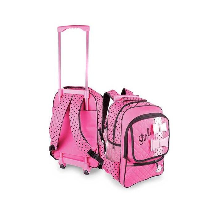 PROMO! Tas Sekolah Anak Perempuan Hello Kitty (Dorong & Trolley)