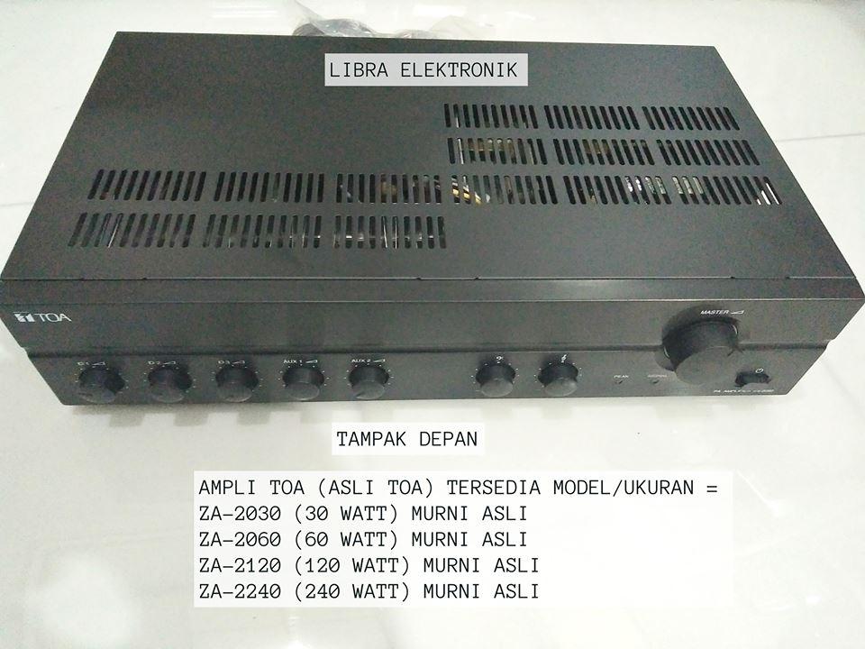 Ampli TOA ZA2060 60 Watt TOA ASLI