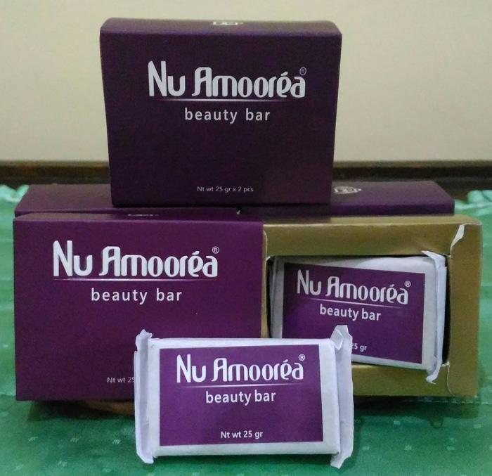 Sabun Amoorea / Pencerah Wajah / Obat Jerawat / Awet Muda / Anti Aging / Pengencang Kulit / Angkat Komedo 1 bar 25 gr