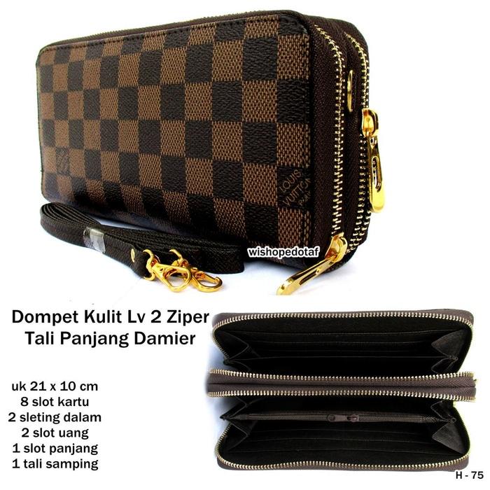 DOMPET LV TOUR 2 RESLETING DAMIER KW - bwvfKU