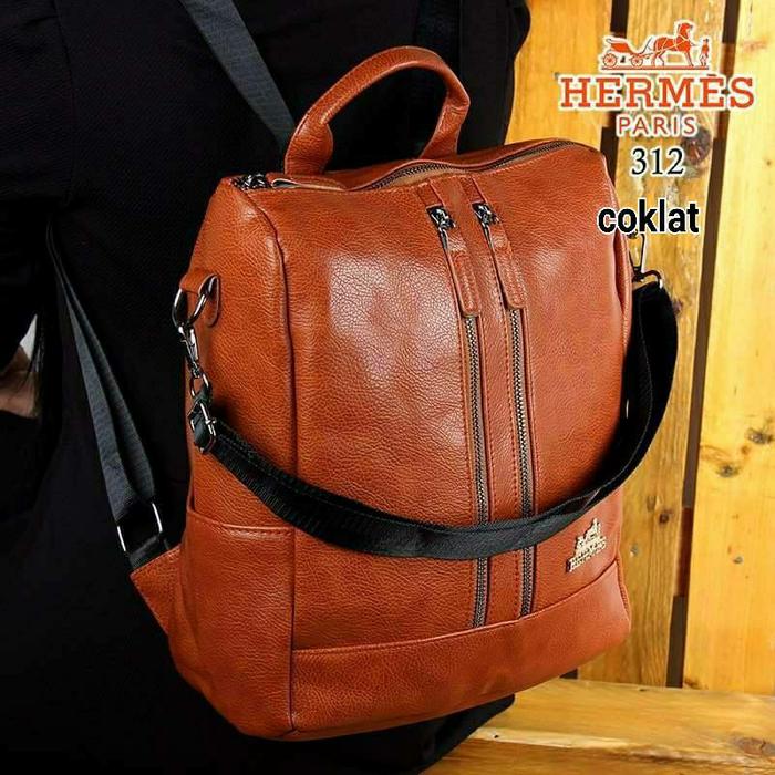TAS WANITA BRANDED IMPORT RANSEL HERMES 312 MURAH