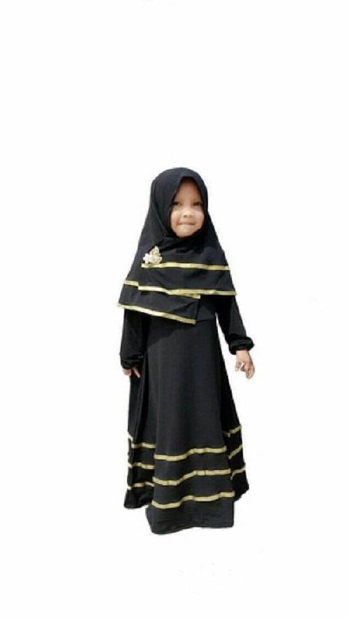 Gamis anak/ baju muslim anak perempuan/ syari anak