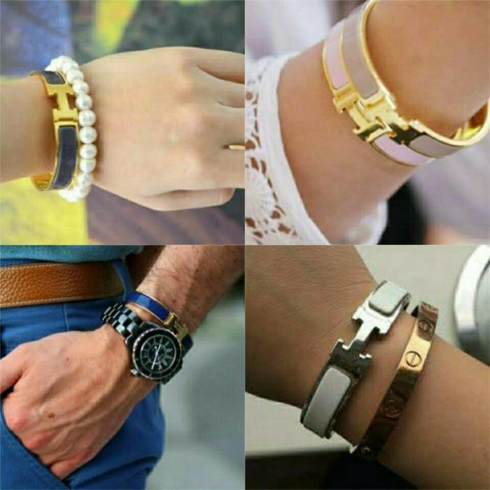 Gelang Pria Wanita HERMES - Cewek / Cowok - IMPORT AKL82 - Gelang HERMES Modern - Gelang HERMES Elegan - Gelang HERMES Best seller - Gelang HERMES best Quality