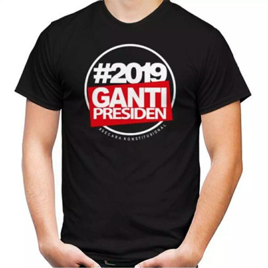 WIKIE CLOTHING / #2019 GANTI PRESIDEN Kaos Distro Fashion T-Shirt Baju Pakaian #ganti Shirt Pria Wanita Cewe Cowo Lengan Murah Bagus Keren #gantipresiden2019 #gantipresiden Tulisan Kata-Kata kata #Ganti Gantipresiden Indonesia Jokowi Tagar 2019