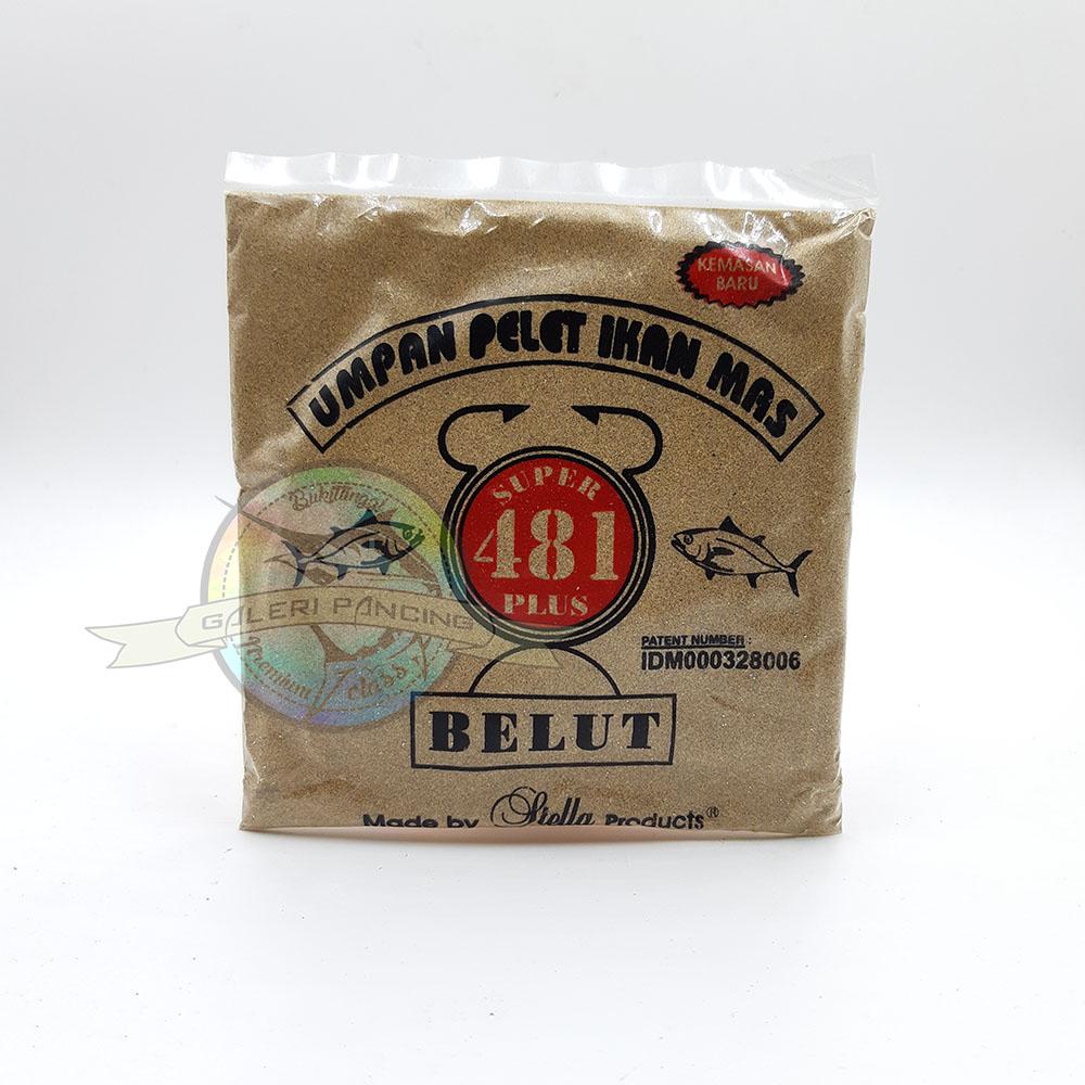 Umpan Pelet Ikan Mas 481 Belut - Stella Product