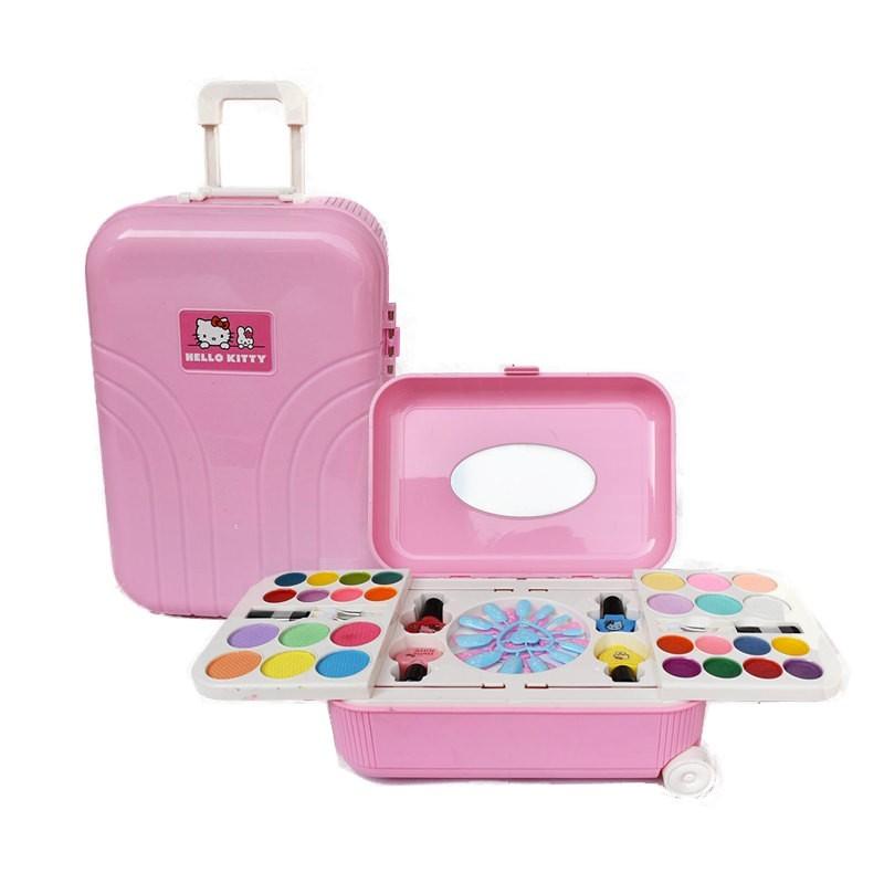 Mainan Anak Perempuan Makeup Koper motif Hello Kity