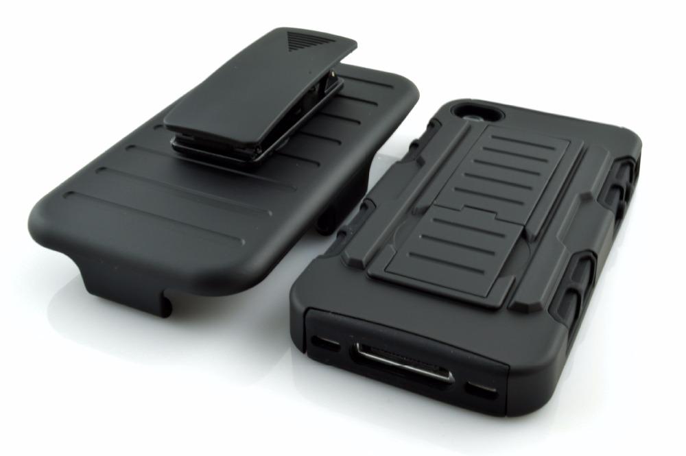 Belt Clip Kick Stand Armor Case IPhone 4 - 4s - Hitam Januari 2019 - 2 Belt Clip Kick Stand Armor Case iPhone 4 - 4s - Hitam - 2