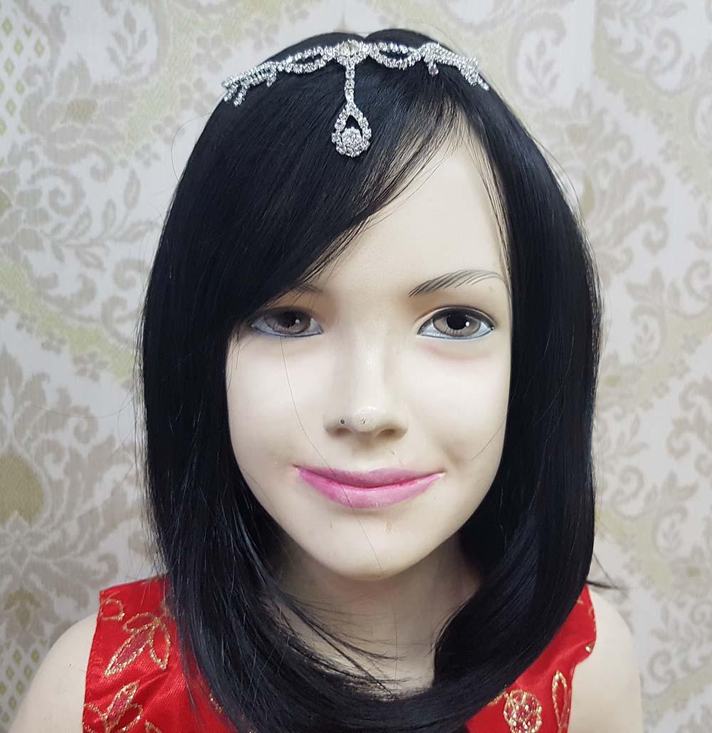 Bindi Joda Headpiece Hiasan Kepala Aksesoris Berhijab