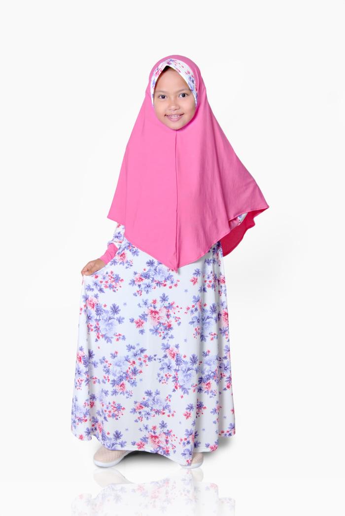 baju gamis anak permpuan syari warna pink - 5-6 tahun - baju gamis anak perempuan terbaru / baju gamis anak perempuan termurah / baju gamis anak perempuan berkualitas / baju anak / baju gamis / baju keren / baju muslim anak perempuan / baju lebaran