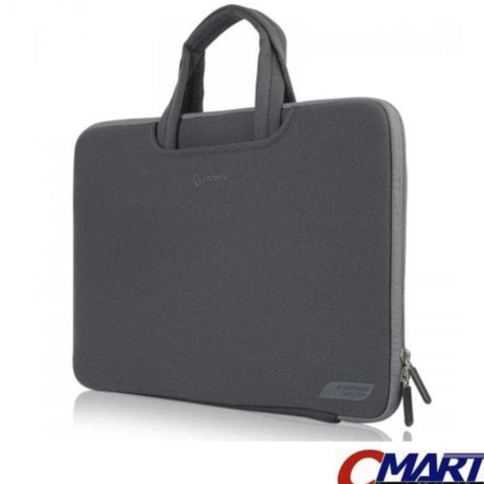 ASLI - CAPDASE PROKEEPER CARRIA 12 INCH TAS LAPTOP CASE GREY -