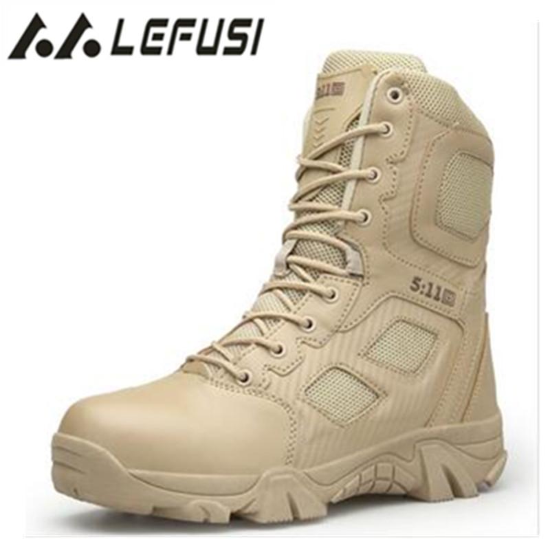 Luar Ruangan Olahraga Kemah Daki Gunung Taktis Pria Daki Gunung Pendakian Sepatu Bot Bernapas Ringan Sneakers Sepatu