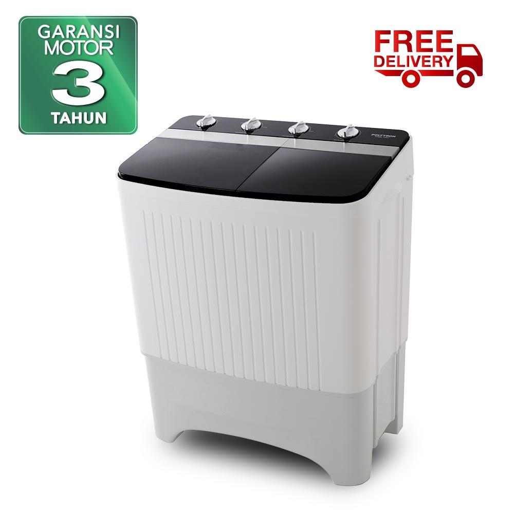 Polytron PWM8057 Primadona Samba Mesin Cuci 8Kg Twin Tube - Khusus JADETABEK