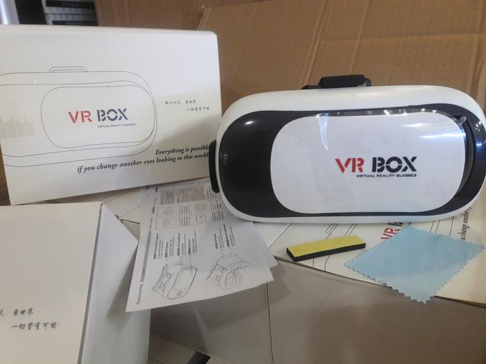 VR Box Virtual Reality 3D Glasses Kacamata 3D
