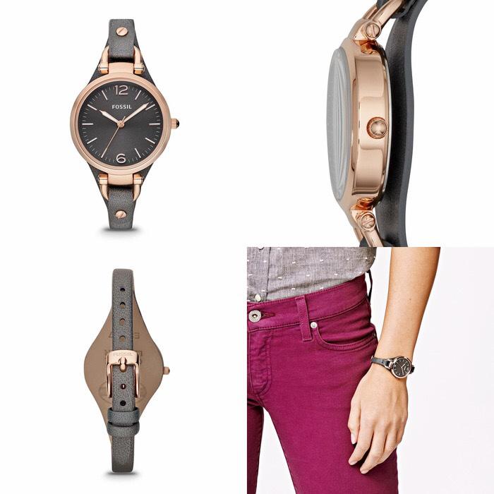 Jam Tangan Wanita Merk Fossil ES 3077 / ES3077 Original