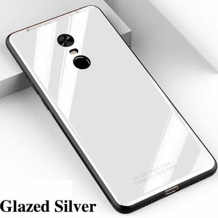 Delkin Glass Case Original for Oppo A37 - Putih