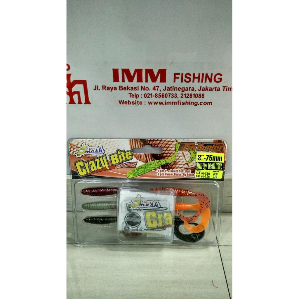 Umpan Pro Katsu Crazy Bite Jelly Bait 75Mm - Pancingqsad
