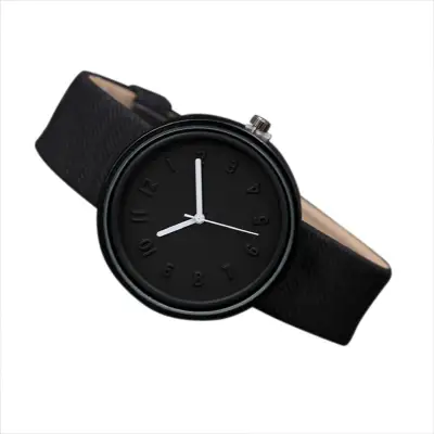 Watches For Women Unisex Simple Fashion Number Watches Quartz Canvas Belt Wrist Watch