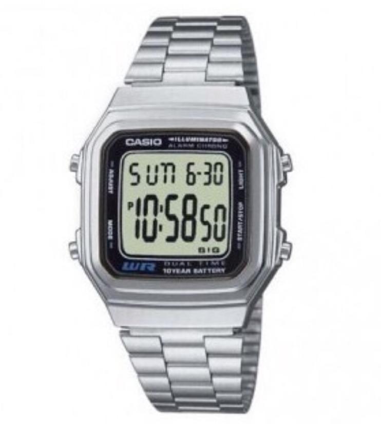 JAM TANGAN CASIO PRIA WANITA UNISEX DATABANK ANTI AIR SPORT TERBARU 2018