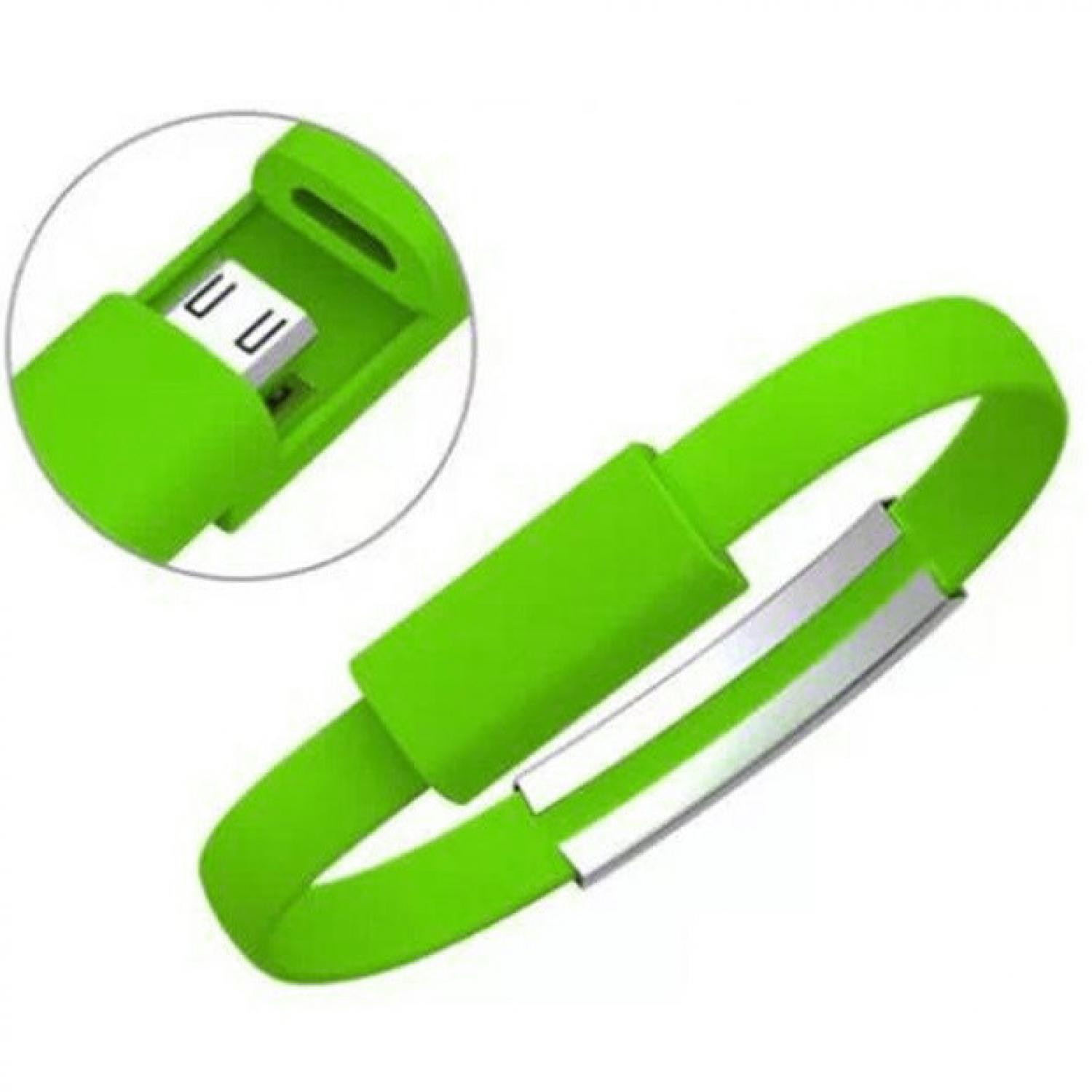 Best Seller!!! Kabel Micro USB Bentuk Gelang Silikon Original Termurah