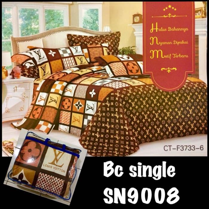Terbaru New Bedcover Set Single Murah Kode BANGSA-sprei149