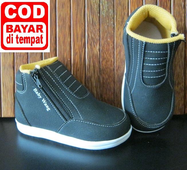 Sepatu Anak Baby Wang - Panther Boots - Sepatu Murah Usia 1-3 tahun (uk 3-4-5-6)