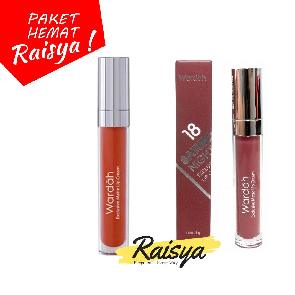 Wardah Exclusive Matte Lip Cream 01 Dan Wardah Matte Lip Cream 18