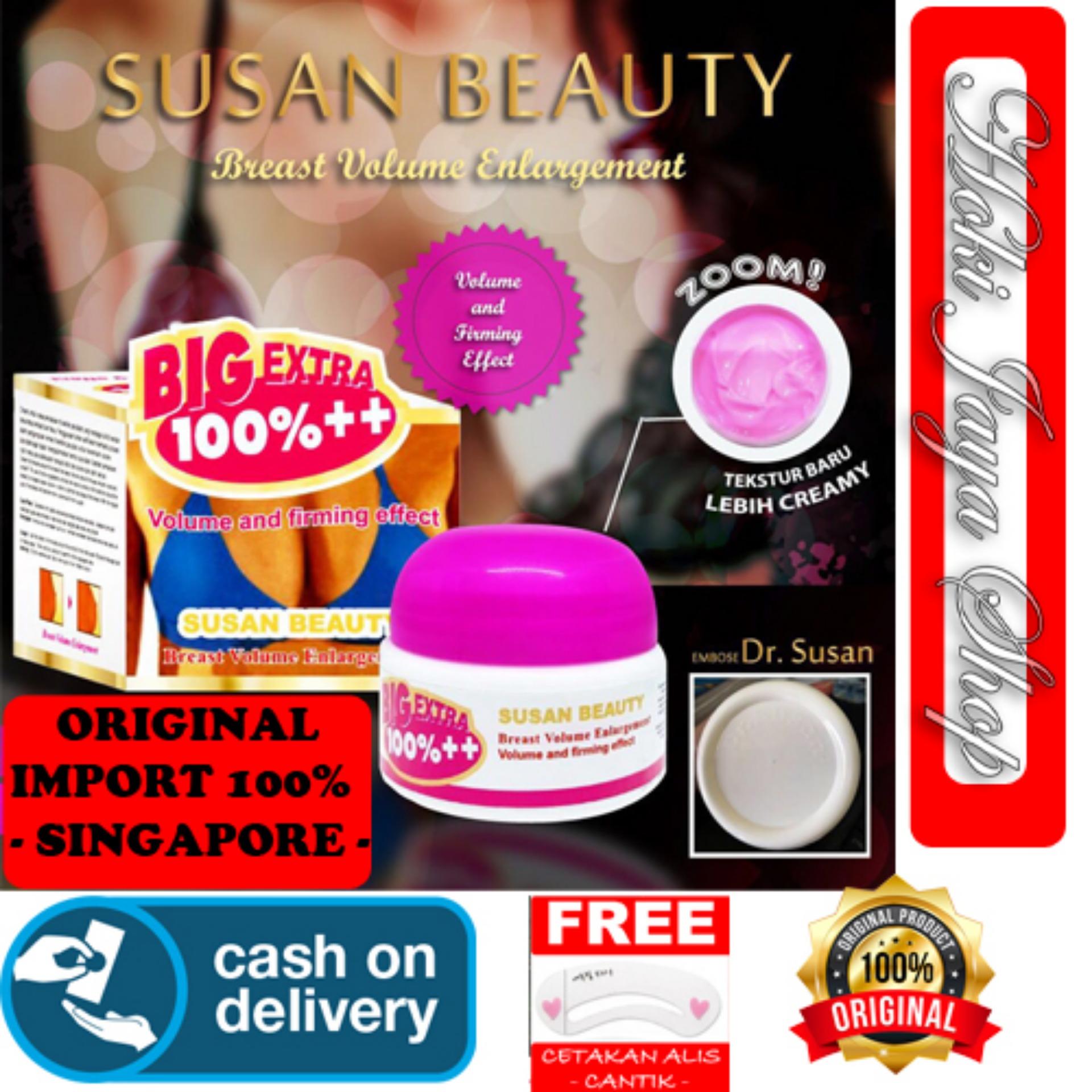 HOKI COD - Dr. Susan Extra Breast Cream Krim Pembesar Payudara Original Import 100% Ada HOLOGRAMNYA + Gratis Cetak Alis Cantik - Premium