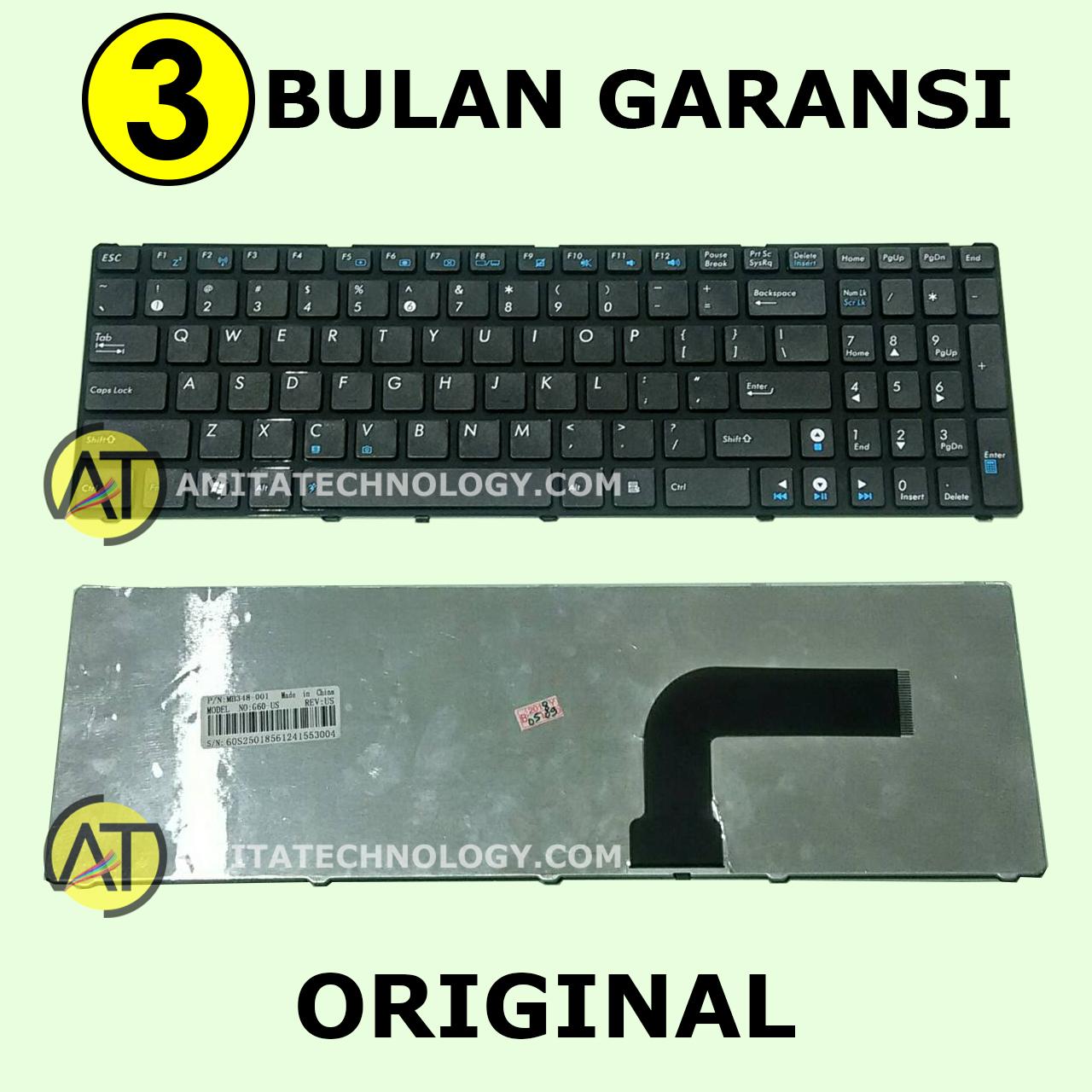 Keyboard Laptop ORIGINAL Asus A53S A53SJ A53SD A53SM A53SV K53S A53SA