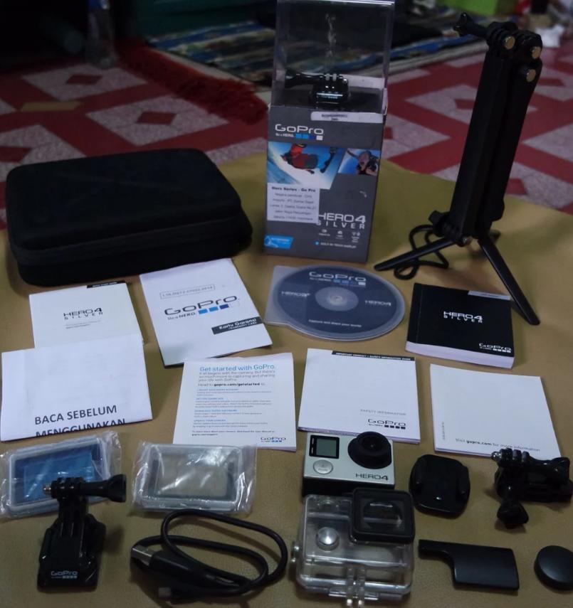 Kamera GoPro Hero 4 Se (Lengkap+Bonus)