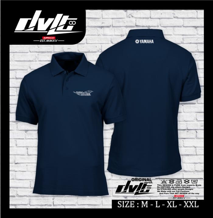 Poloshirt / Kaos Polo Yamaha (Ikatan F1zr Indonesia) Logo Murah