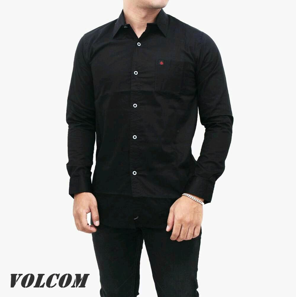 Kemeja Formal Volcom Hitam