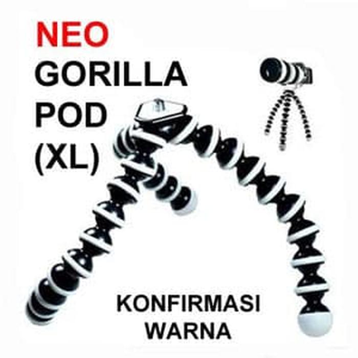 Neo Gorilla Pod Tripod For Kamera Dslr Gorillapod Octopus (Xl)