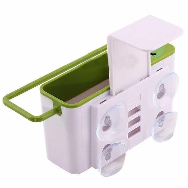 Tempat Sabun Cuci Piring Dengan Gantungan Handuk / Alat Dapur / perlatan cuci piring / furnitur rumah