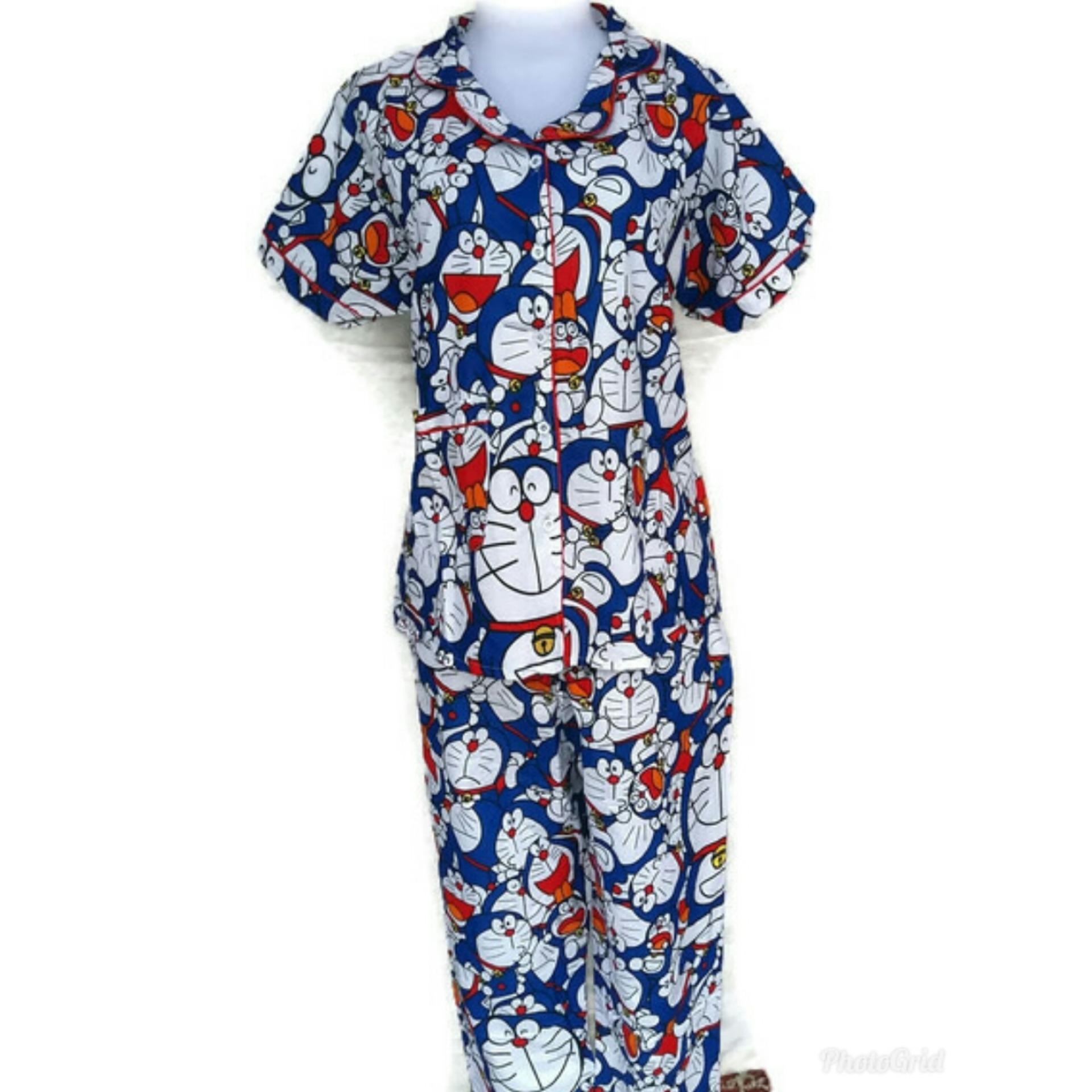Tigan store,,Baju tidur piyama Karakter, Baju tidur wanita, Baju tidur murah dan Cantik, Piyama katun jepang, Piyama wanita murah, Baju katun tebal