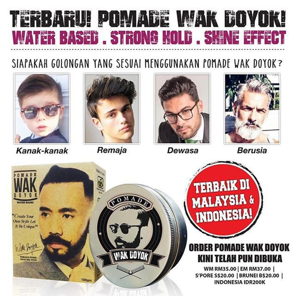 Wak Doyok Pomade 100gr ORIGINAL 100% di lapak JeLo Shop jeloshop