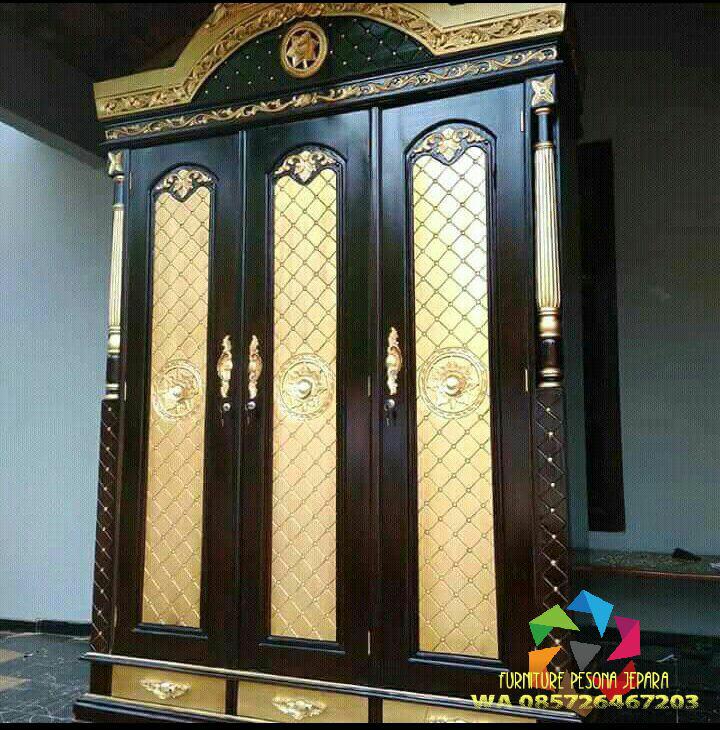 Almari ukir jati pintu 3. PESONA JEPARA 11