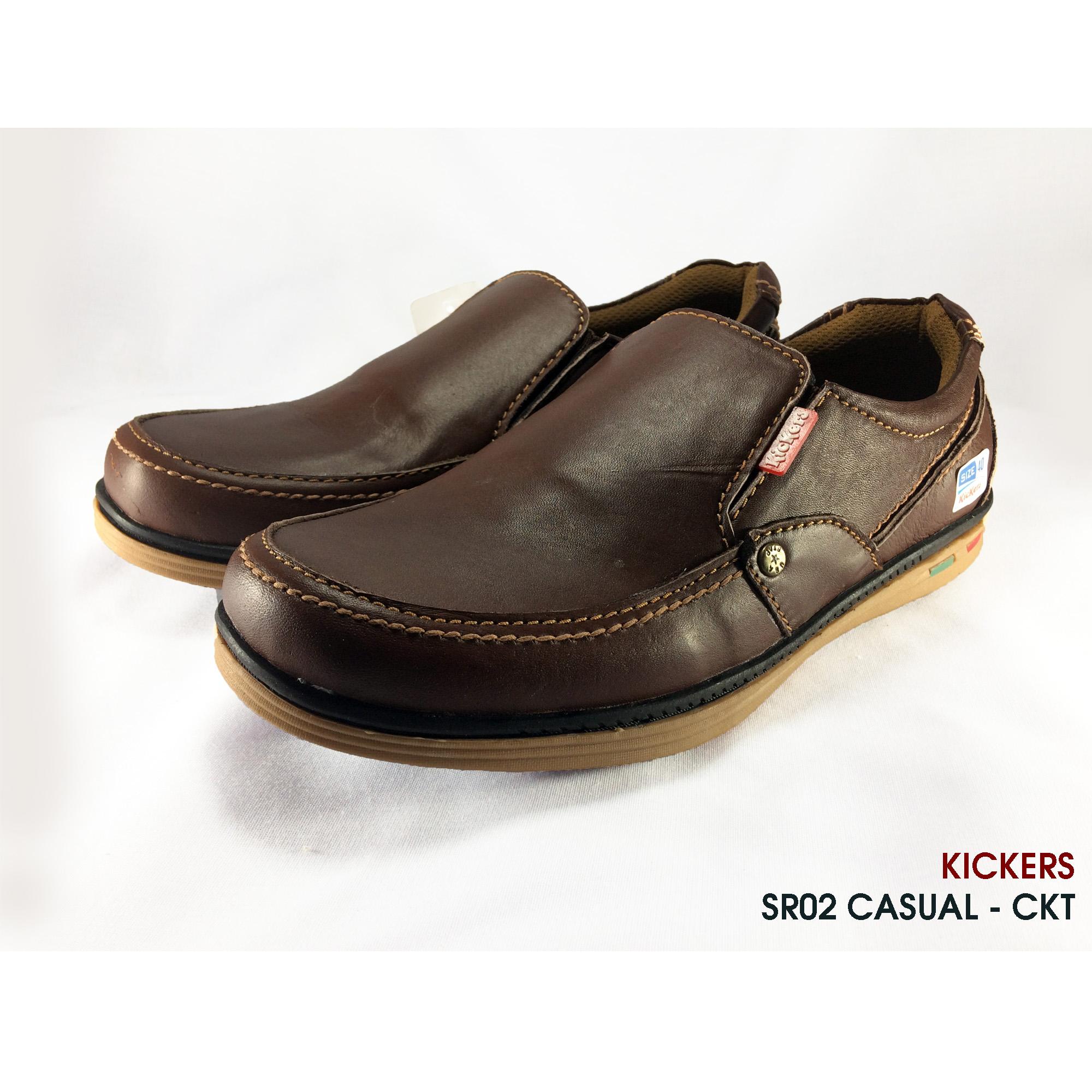 KICKERS SEPATU PRIA KULIT ASLI MURAH SR02 SOL CASUAL / JUAL SEPATU / JUAL SEPATU PRIA / SEPATU CASUAL PRIA / LAZADA SEPATU / LAZADA SEPATU PRIA / SEPATU CASUAL PRIA TERBARU / SEPATU CASUAL PRIA KICKERS / SEPATU CASUAL COWOK / SEPATU SANTAI PRIA KULIT