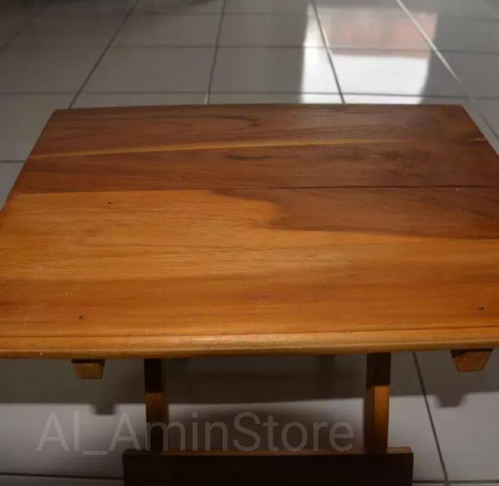 Meja Lipat Kayu Jati
