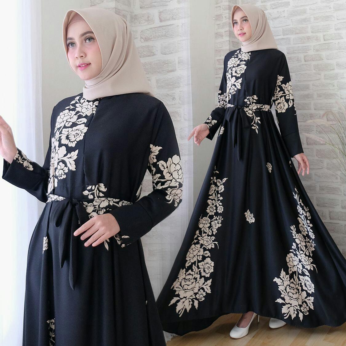 Cek Harga Baru Butik Aisyah Baju Wanita Gaun Dress Gamis Bruklat