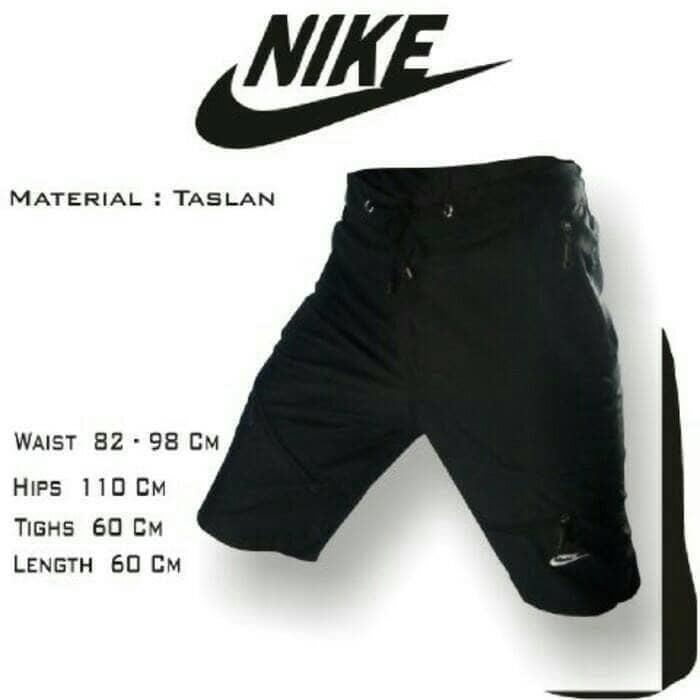 Celana Training / Running / Lari / Fitnes / Pants Taslan Nike Hitam - dD6GDp