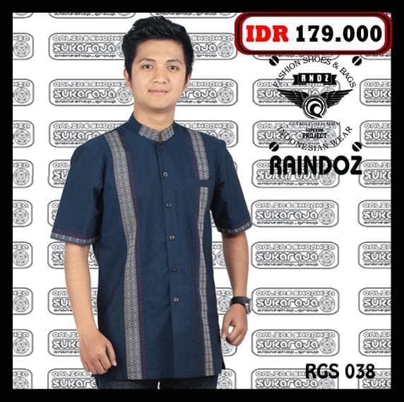 Baju Koko takwa Pria busana muslim gamis lengan pendek panjang Murah