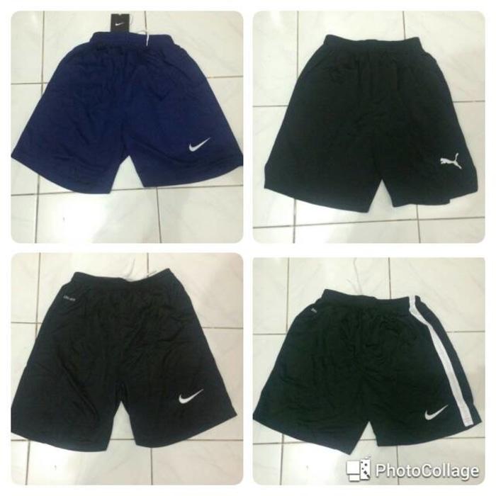 Celana Polos Adidas Hitam, Nike Hitam&Navy & Puma Hitam