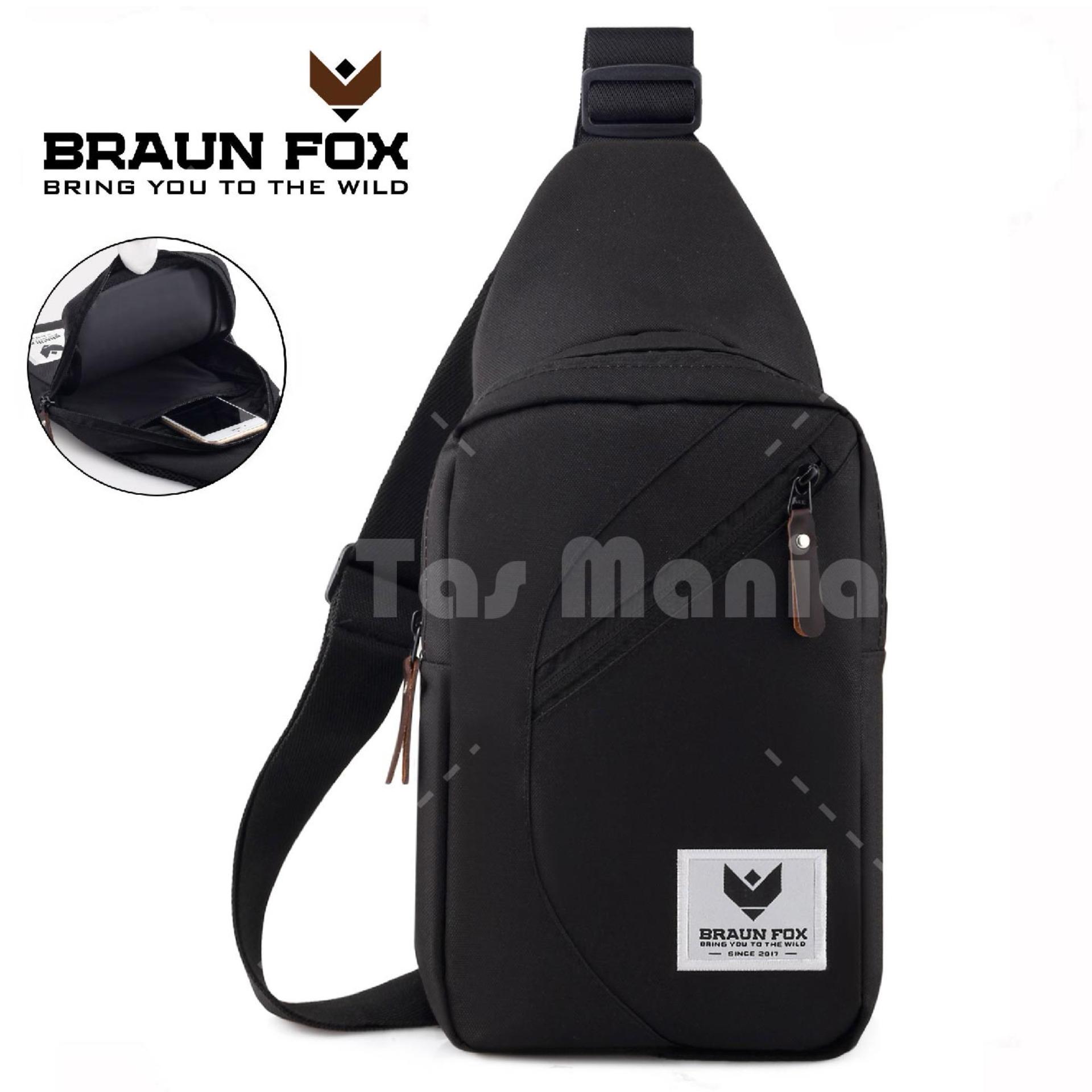 Tas Selempang Braun Fox - InCase Slingbag - Tas Sandang Pria Tas Messenger Tas Slempang Crossbody Man Tas Fashion Pria