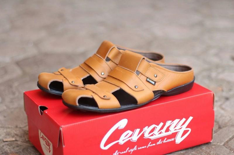 Sandal Pria Kulit Asli Awet Limited Edition - Pria Tangguh - Sandal Tali - Sandal Rumahan Elegan