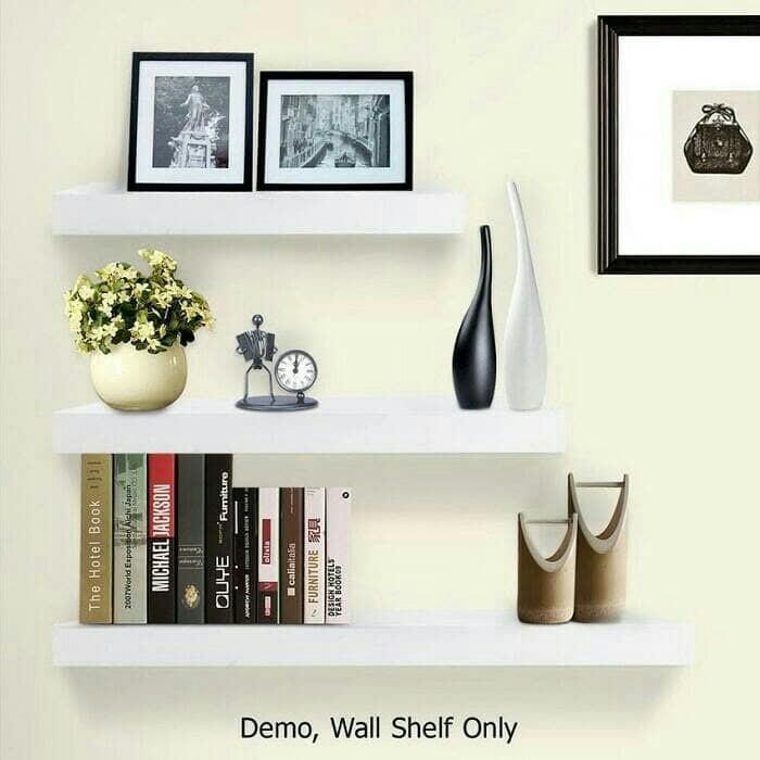 Rak Dinding Melayang (1 set / 3 pcs) Floating Shelves Best Seller