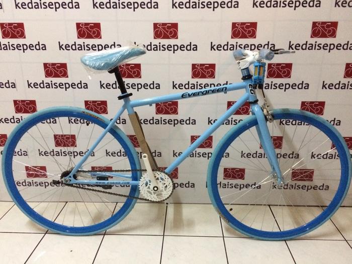 Sepeda Fixie evergreen 700c - LMFvpP