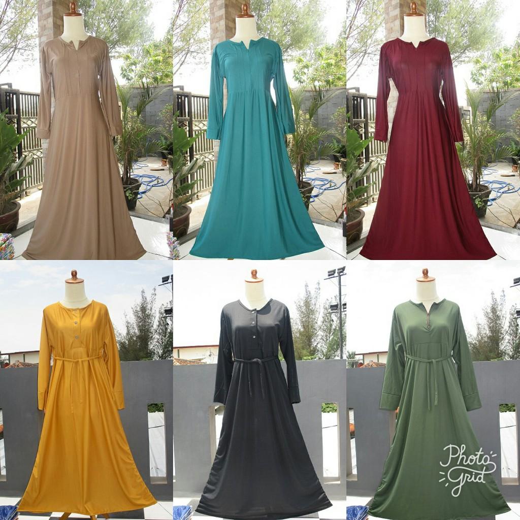 GAMIS JERSEY NON KRUDUNG POLOSAN WARNA /JERSEY POLOS CANTIK / READY PULUHAN KODI JERSEYPOLOS - TOSCA