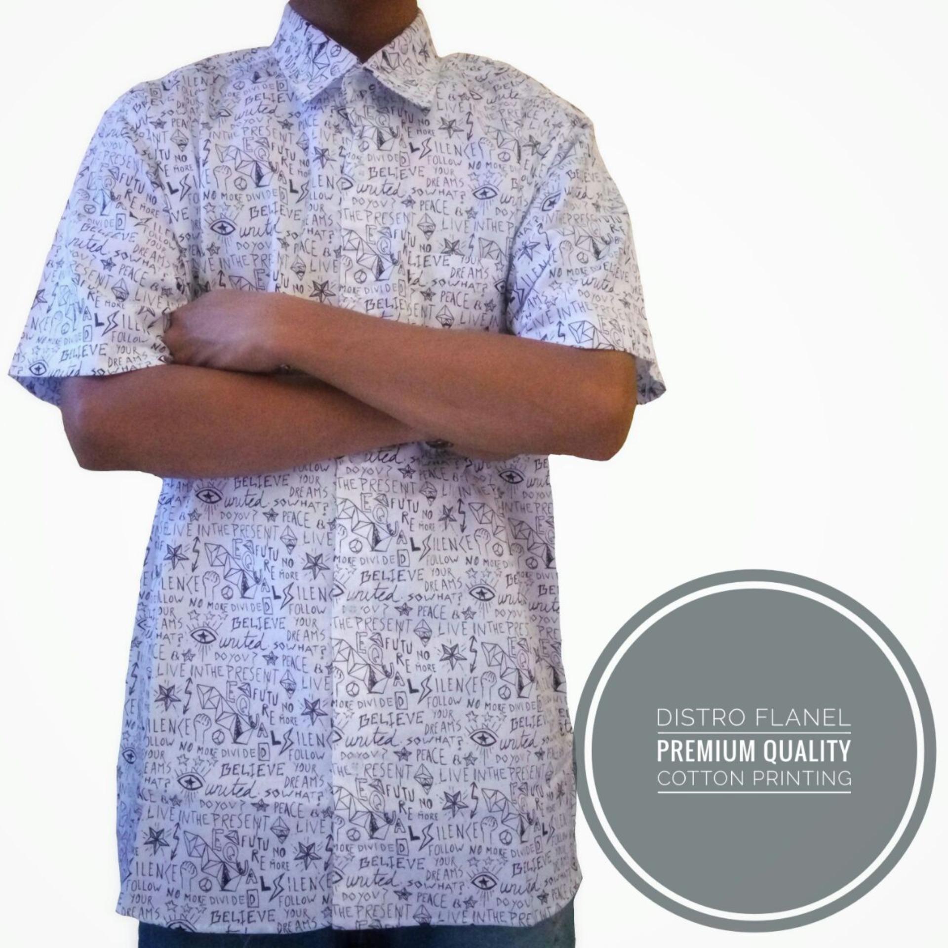 Divisi Flanel Kemeja Lengan Pendek Premium Quality