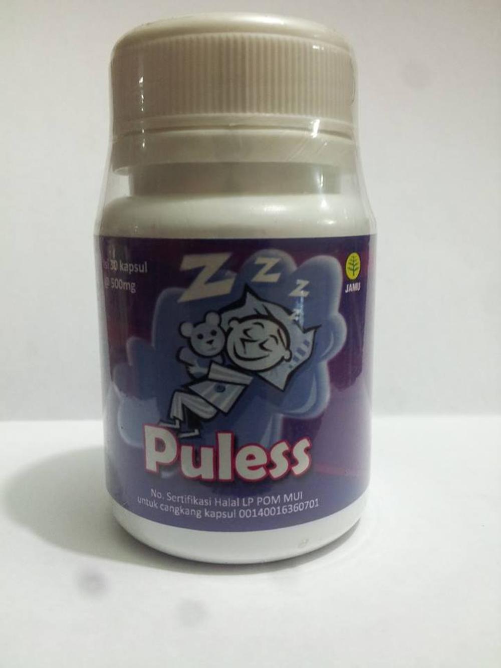Puless Herbal Atasi Insomnia, Perbaiki Kualitas Tidur - 30 Kapsul