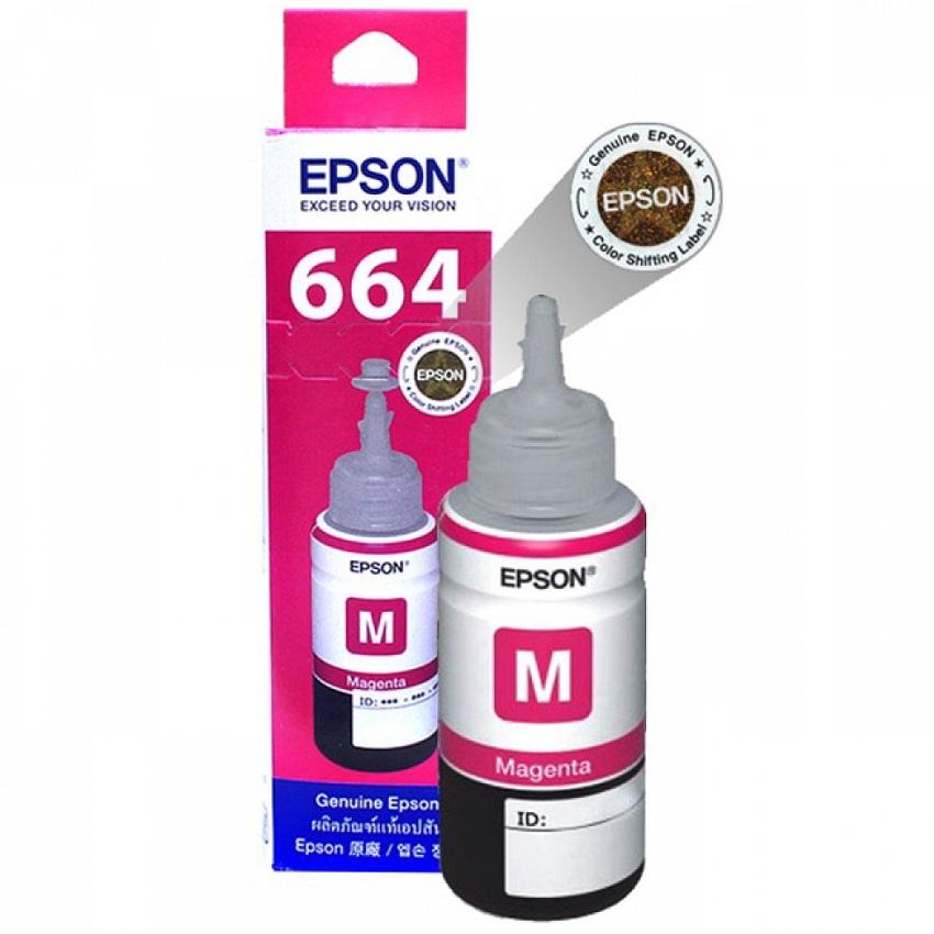 Tinta Printer Epson T664 Series Original MANGENTA - Tinta Botol Untuk Printer Epson L120 L220 L360 L380